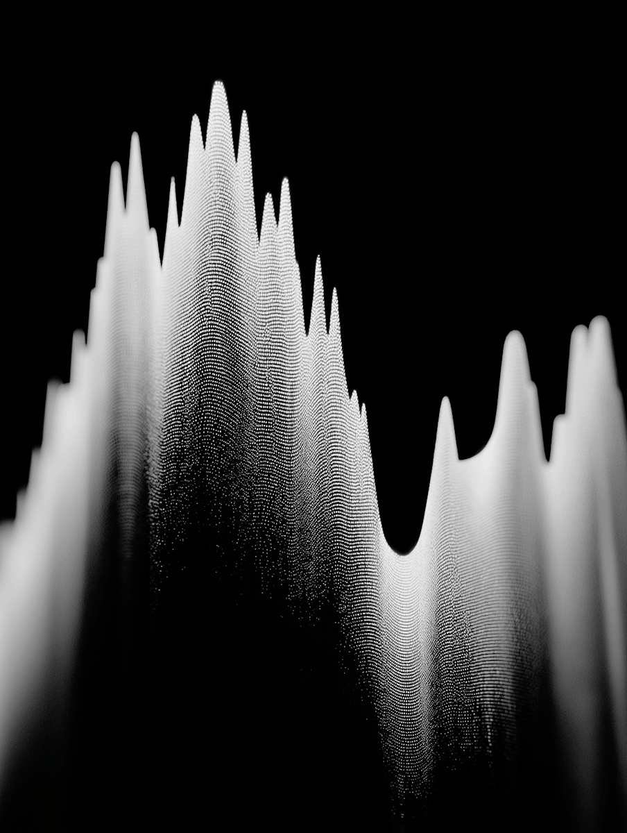Abstract Waveform Art